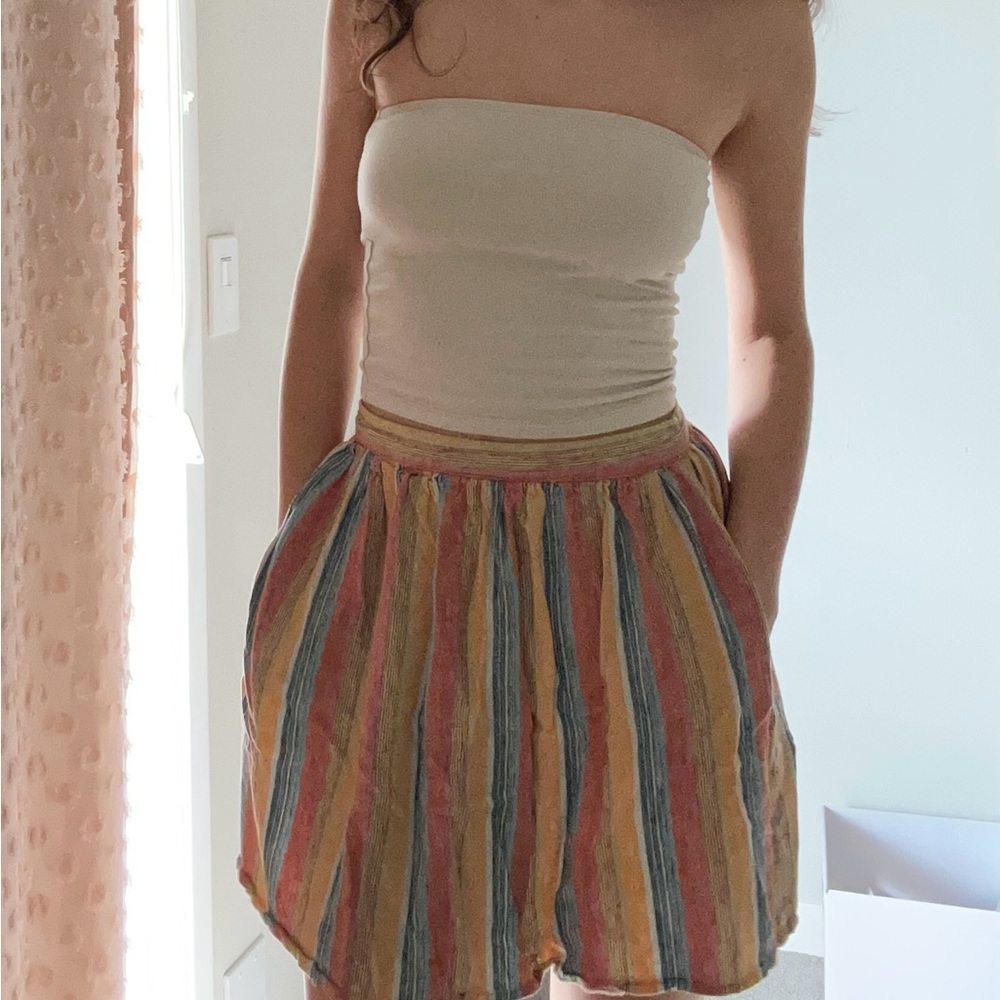 Striped Multicolor Skirt